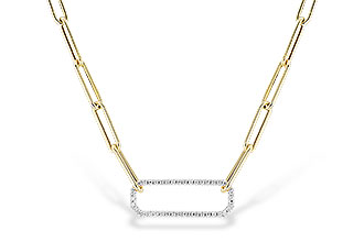 H301-55088: NECKLACE .50 TW (17 INCHES)