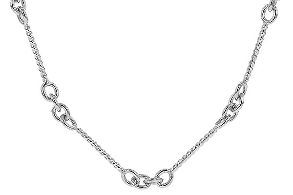 A302-45925: TWIST CHAIN (16IN, 0.8MM, 14KT, LOBSTER CLASP)