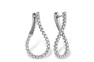 A302-52325: EARRINGS 1.00 TW