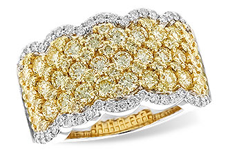 C301-56834: LDS DIA WED RG 1.90 YELLOW DIAS 2.20 TW
