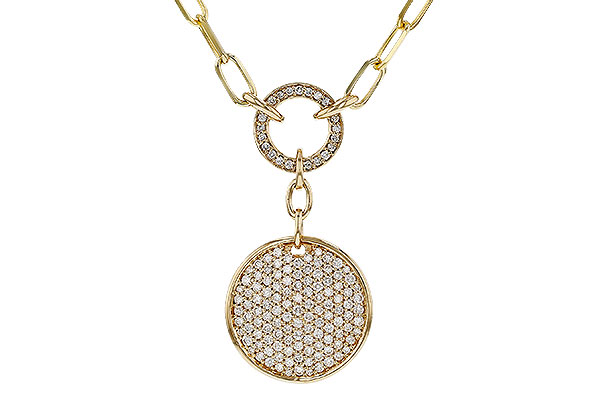 C302-47752: NECKLACE .92 TW (17")