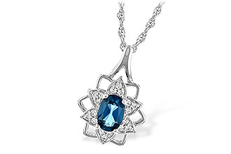 D217-06834: NECK .47 BLUE TOPAZ .56 TGW