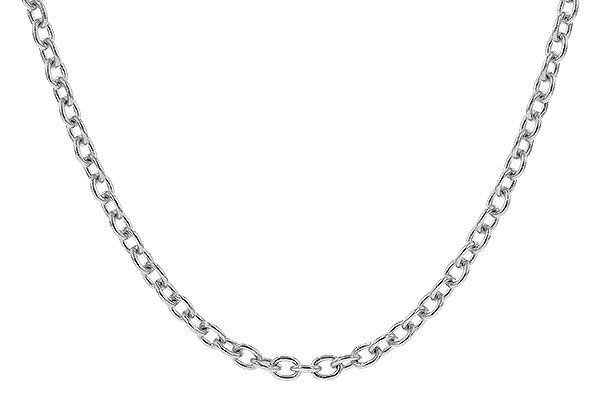 F301-61397: CABLE CHAIN (20", 1.3MM, 14KT, LOBSTER CLASP)