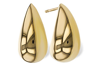F302-51406: GOLD EARRINGS (20MM)