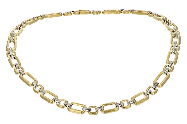 G217-04106: NECKLACE .80 TW (17 INCHES)
