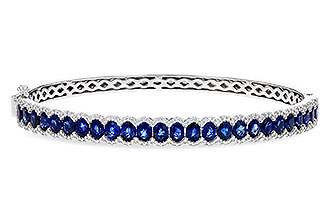 G302-53197: BANGLE 5.09 TW SAPPHIRE 5.65 TGW