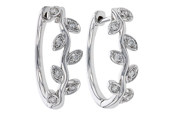 H302-47788: EARRINGS .25 TW