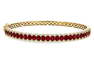 K302-53188: BANGLE 5.04 TW RUBY 5.60 TGW