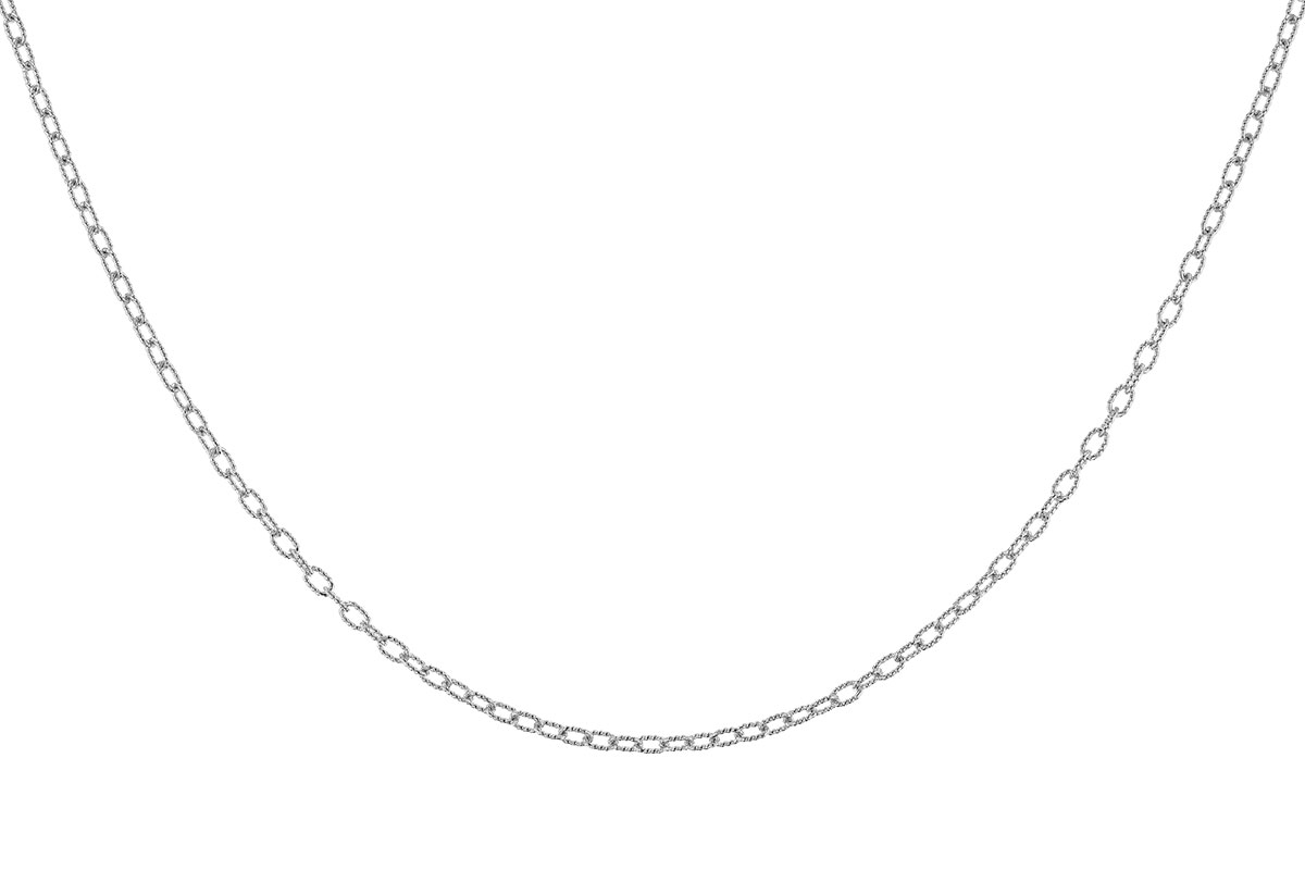 L301-60524: ROLO LG (20IN, 2.3MM, 14KT, LOBSTER CLASP)